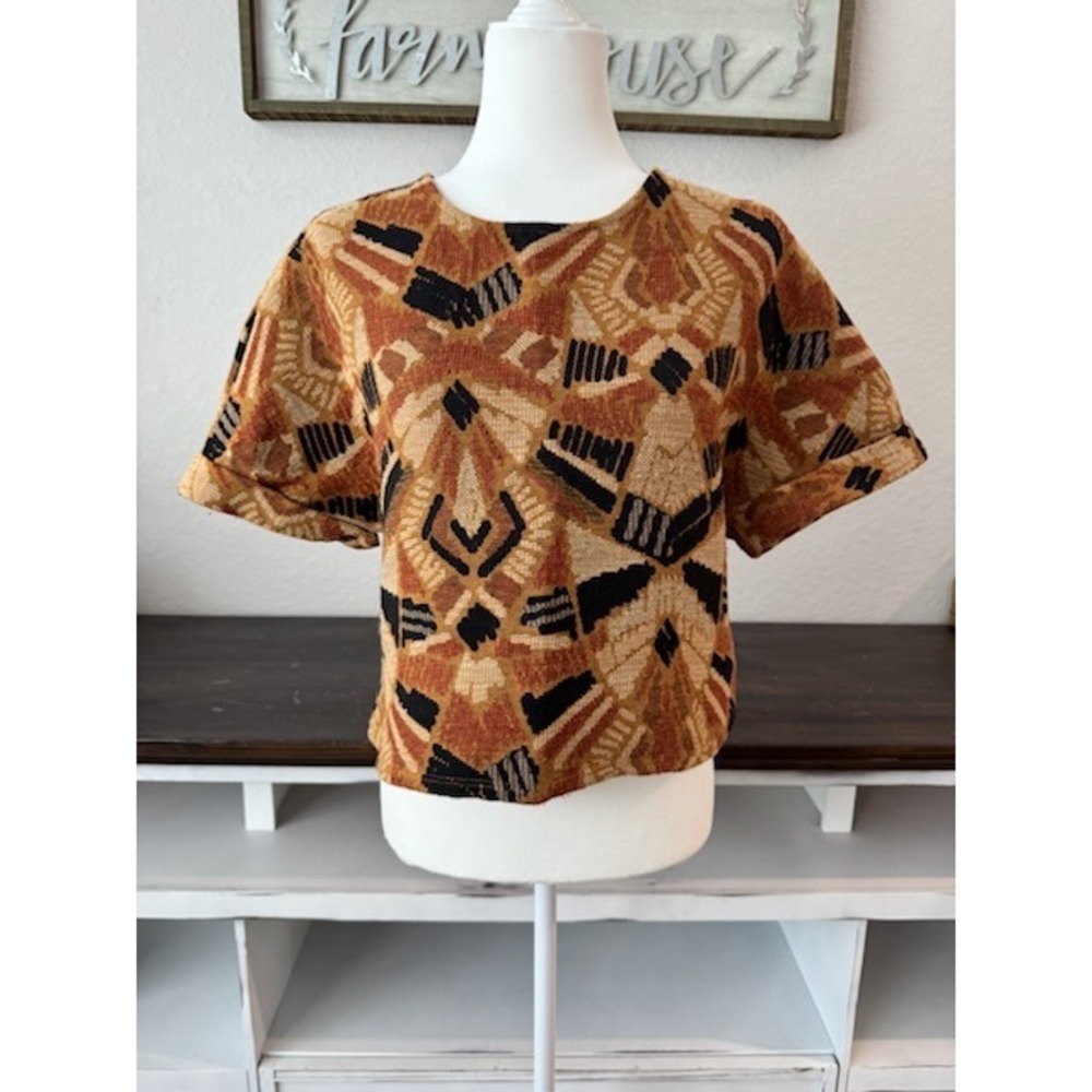 Anthropologie Dolan Seraphina Textured Blouse Top Size XS